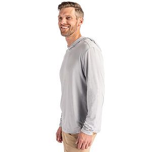Cutter & Buck Coastline Recycled Double Peached Mens Hooded Pullover