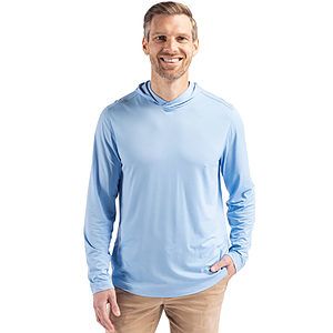 Cutter & Buck Coastline Recycled Double Peached Mens Hooded Pullover