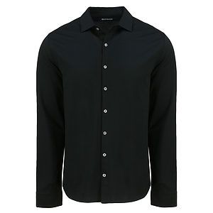 Cutter & Buck Advantage Recycled Cotton-Blend Pique Mens Long Sleeve Button Down Shirt