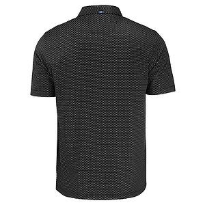 Cutter & Buck Pike Recycled Shadow Check Print Mens Big & Tall Polo Big & Tall