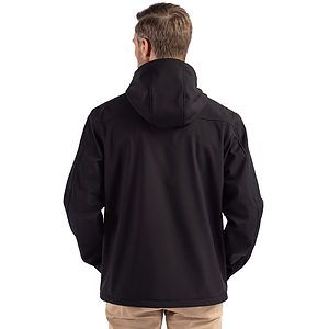 Clique Telemark Recycled Stretch Softshell Mens Full Zip Hooded Jacket