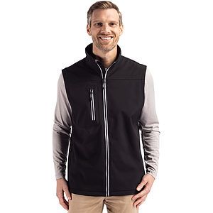Clique Telemark Recycled Stretch Softshell Mens Full Zip Vest