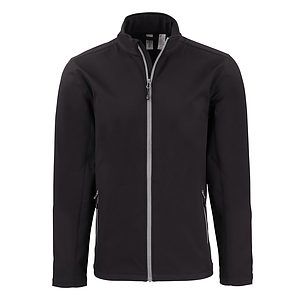 Clique Tempo Recycled Stretch Softshell Mens Full Zip Jacket