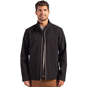 Clique Tempo Recycled Stretch Softshell Mens Full Zip Jacket