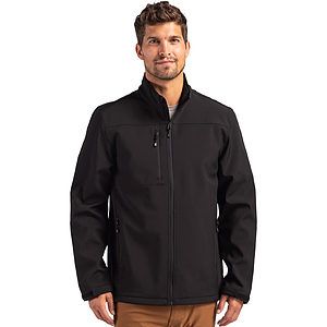Clique Tempest Recycled Waterproof Stretch Softshell Mens Full Zip Jacket