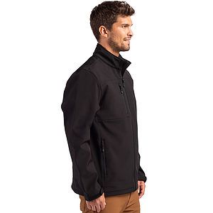 Clique Tempest Recycled Waterproof Stretch Softshell Mens Full Zip Jacket