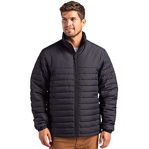 Clique Elevation Recycled Insulated Puffer Mens Full Zip Jacket