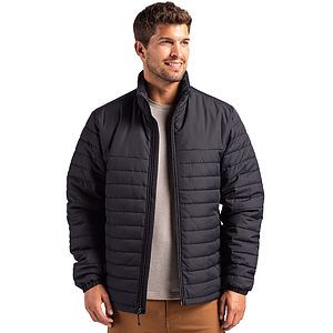 Clique Elevation Recycled Insulated Puffer Mens Full Zip Jacket