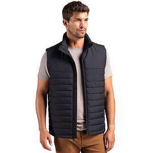 Clique Elevation Recycled Insulated Puffer Mens Full Zip Vest