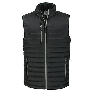 Clique Valhalla Recycled Insulated Puffer Mens Full Zip Vest