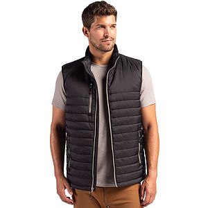 Clique Valhalla Recycled Insulated Puffer Mens Full Zip Vest