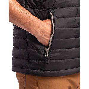 Clique Valhalla Recycled Insulated Puffer Mens Full Zip Vest