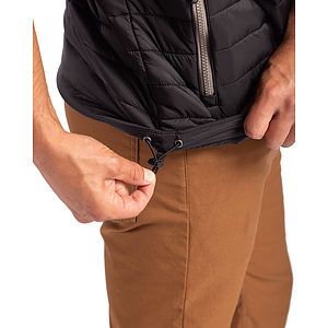 Clique Valhalla Recycled Insulated Puffer Mens Full Zip Vest