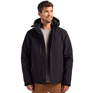 Clique Cornice Recycled 3-in-1 Waterproof System Mens Full Zip Parka