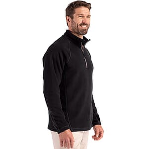 Clique Powder Recycled Fleece Mens Quarter Zip Jacket