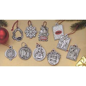 3D Pewter Ornaments
