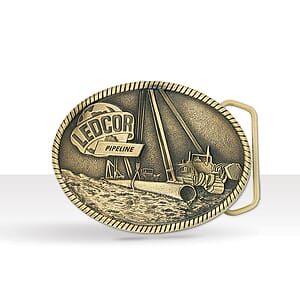 3D Classic Belt Buckle (2 x 3 in)