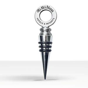 Wine Stopper w/Stock Silver Base