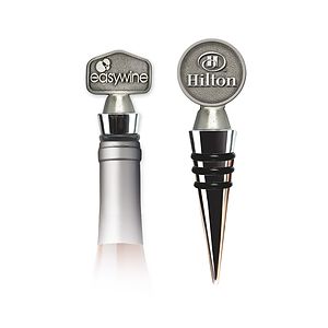 Wine Stopper w/Stock Silver Base