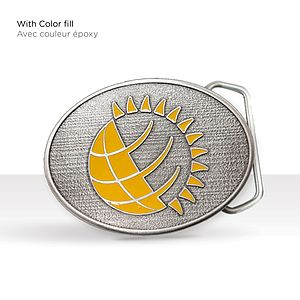 Pewter Belt Buckle (2 x 3 in)