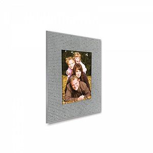2D Custom Photo Frame with Custom Emblem (3.5 x 5 in  Photo)
