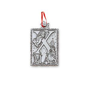 Stock Ornament (2"x1.5" X-Mas Rectangle)