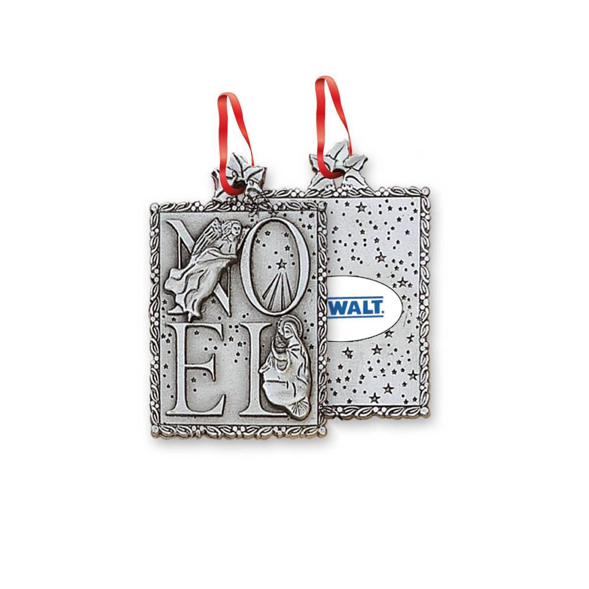 Stock Ornament (2"x 1.5" Noel Rectangle)