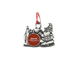 Stock Ornament (1.875"x 1.5" Elf Decorating)