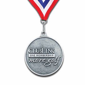 Custom Solid Pewter Medal (Up to 1.5")