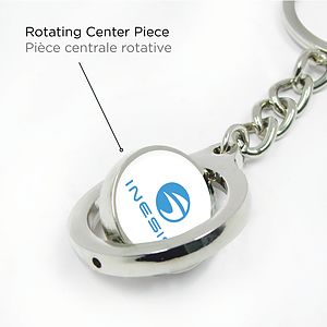 Stock Circle Dynamic Keychain (5-Day Production)