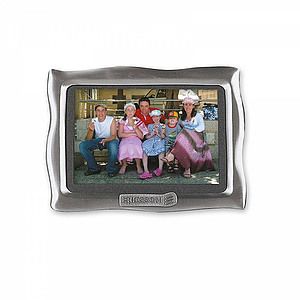 Horizontal Photo Frame with Custom Emblem (4"x 6" Photo)