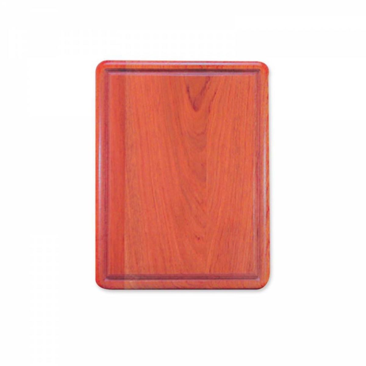 Bubinga Wood Plaque Rounded Corners & Border Detailing 8 x10