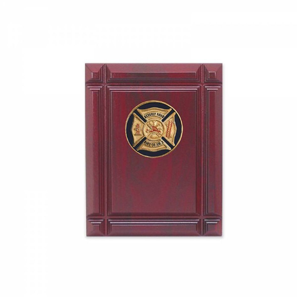 Rosewood Wood Plaque w/Border Detailing (9 x 12 in)