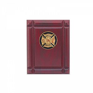 Rosewood Wood Plaque w/Border Detailing (9 x 12 in)