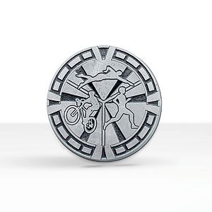 Custom Solid Pewter Coin (Up to 2.5 in)