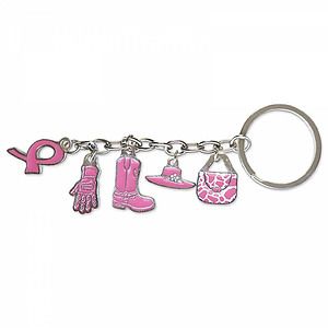 Charming Key Chain w/5 Custom Charms (Classic)