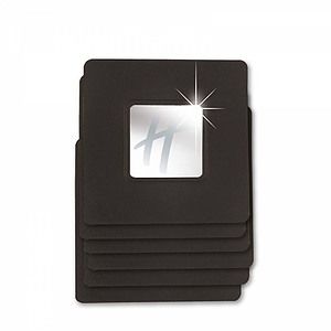 Set of Six Square Engraved Coasters