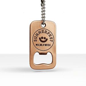 Classic Dog Tag Bottle Opener