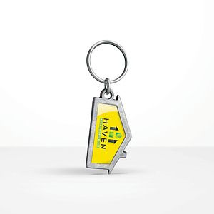 Custom Econo 2D Key Chain
