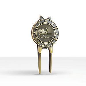 Ridged Golf Divot Tool