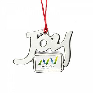 Photoart Ornament (2.25 x 1.5 in  Joy)