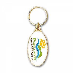 Express Key Chain (2 x 1 in   Oval)
