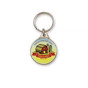 Express Key Chain (1.375 in  Circle)