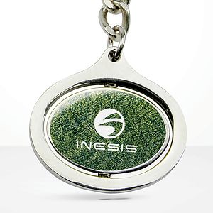 Stock Oval Dynamic Keychain (Express Photoart)