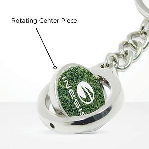Stock Oval Dynamic Keychain (Express Photoart)