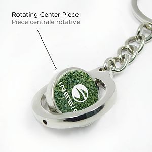 Stock Round Dynamic Keychain (Express Photoart)