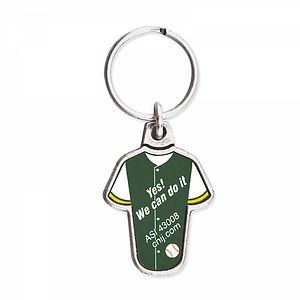 Express Baseball Jersey Key Chain Design 1 (1.25 x 1.75 in)