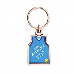 Express Basketball Jersey Key Chain (1 x 1.75 in)