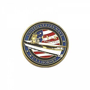 Die Struck & Soft Enamel Coin