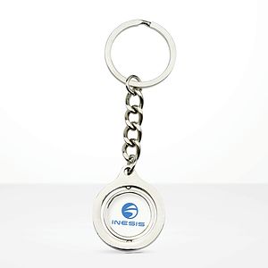 Stock Circle Dynamic Keychain (5-Day Production)
